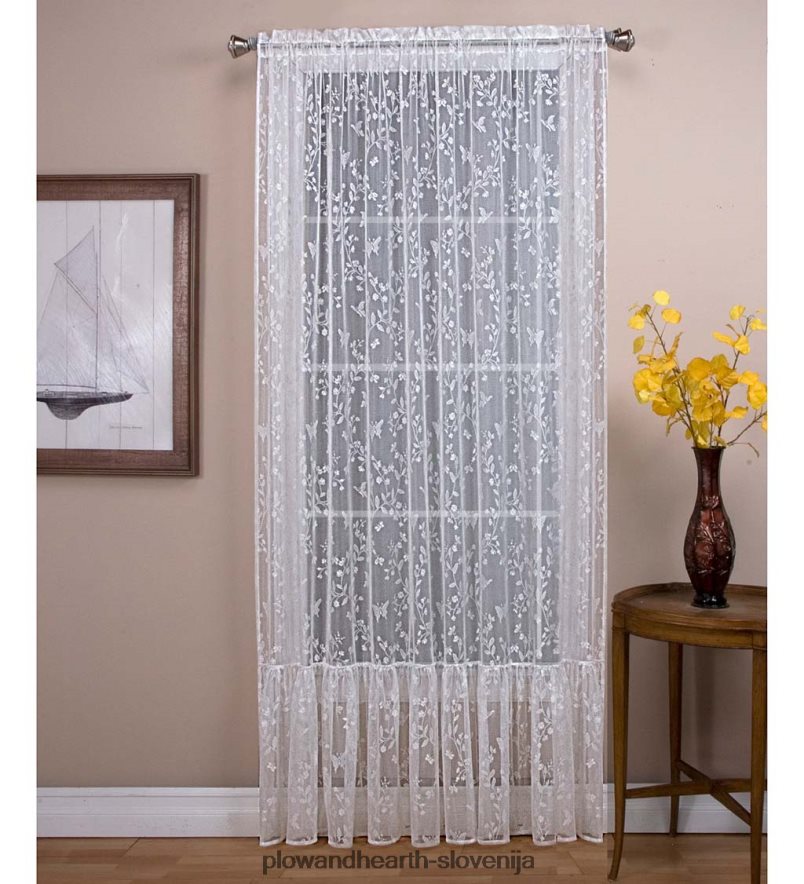 zavese iz čipke isabella Plow & Hearth 2V46082612 gospodinjska posoda