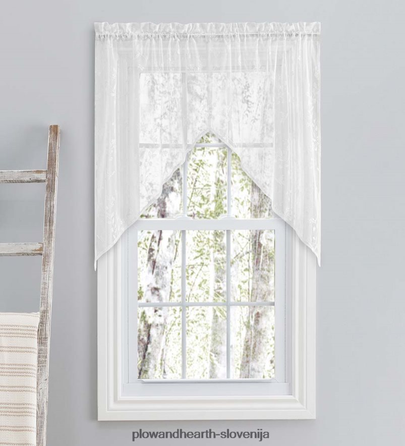 zavese iz čipke isabella Plow & Hearth 2V46082612 gospodinjska posoda