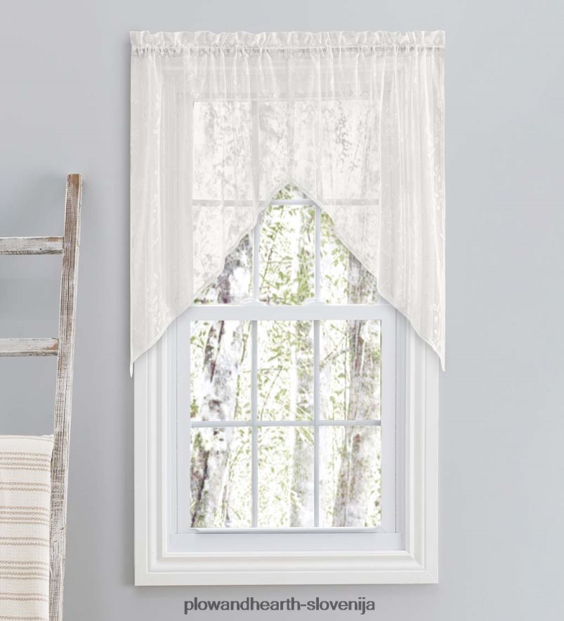 zavese iz čipke isabella Plow & Hearth 2V46082612 gospodinjska posoda