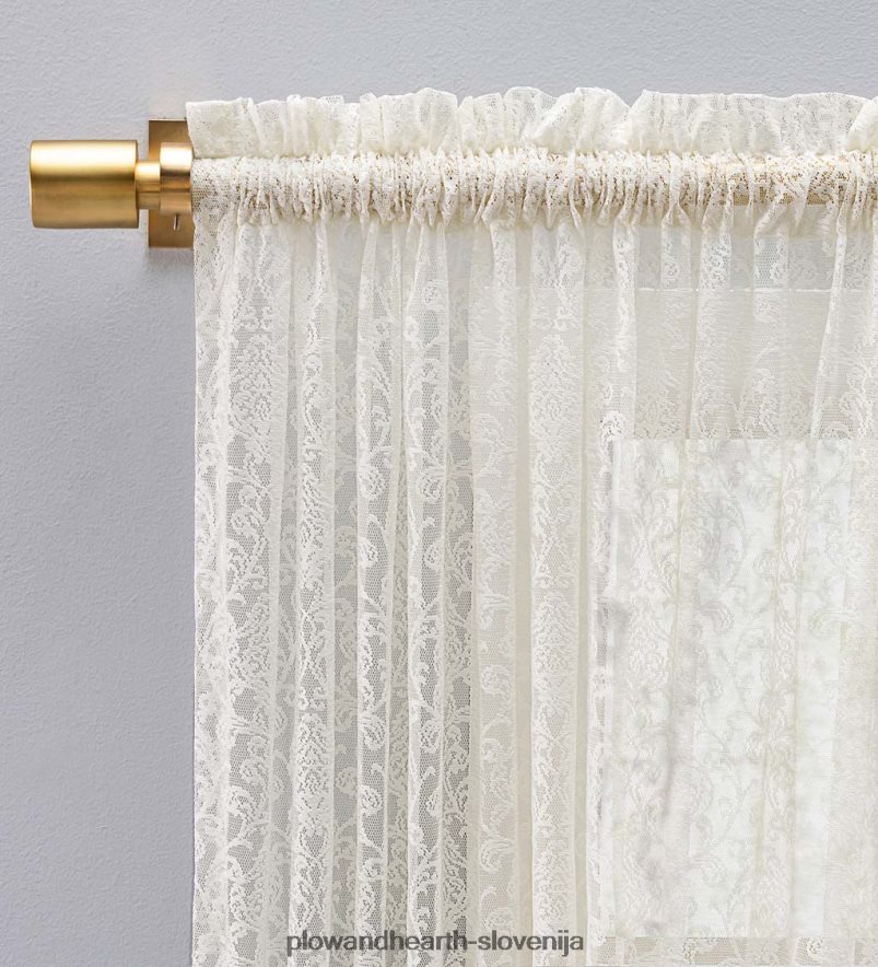 zavese iz tkane čipke Plow & Hearth 2V46082614 gospodinjska posoda