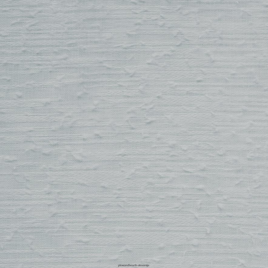 zgornja zavesna plošča s prosojnimi vtičnicami - svetlo siva - 52 x 108 Plow & Hearth 2V46082609 gospodinjska posoda