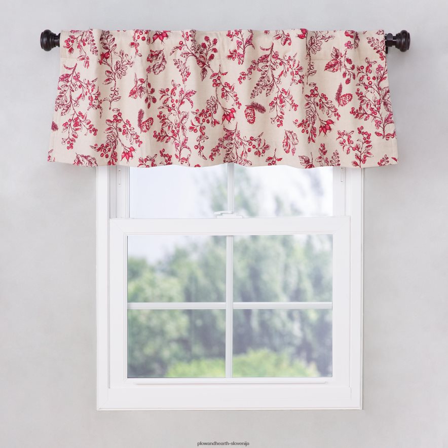 botanična toaletna izolacija z dvojno podlogo, 42 š x 14 l - brusnica Plow & Hearth 2V46082620 gospodinjska posoda