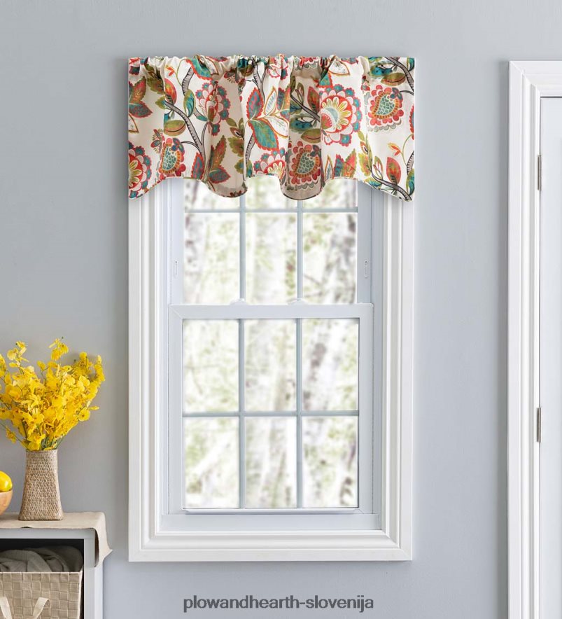 wynette valance, 50 š x 16 d - multi Plow & Hearth 2V46082623 gospodinjska posoda