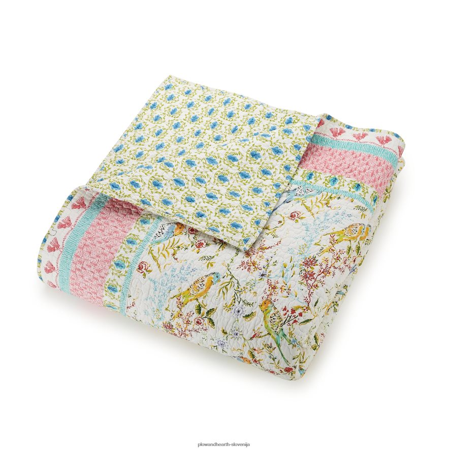 ava bombažna prešita odeja 3-delni komplet - full/queen Plow & Hearth 2V46082666 gospodinjska posoda