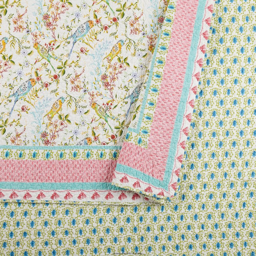 ava bombažna prešita odeja 3-delni komplet - full/queen Plow & Hearth 2V46082666 gospodinjska posoda