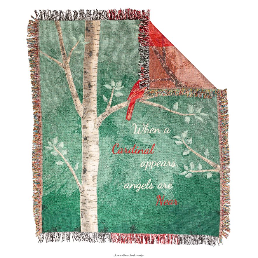 bombažna tapiserija, izdelana v ZDA Plow & Hearth 2V4608783 gospodinjska posoda