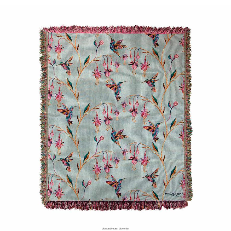 poslikan vrtni bombažni gobelin iz ZDA Plow & Hearth 2V4608762 gospodinjska posoda