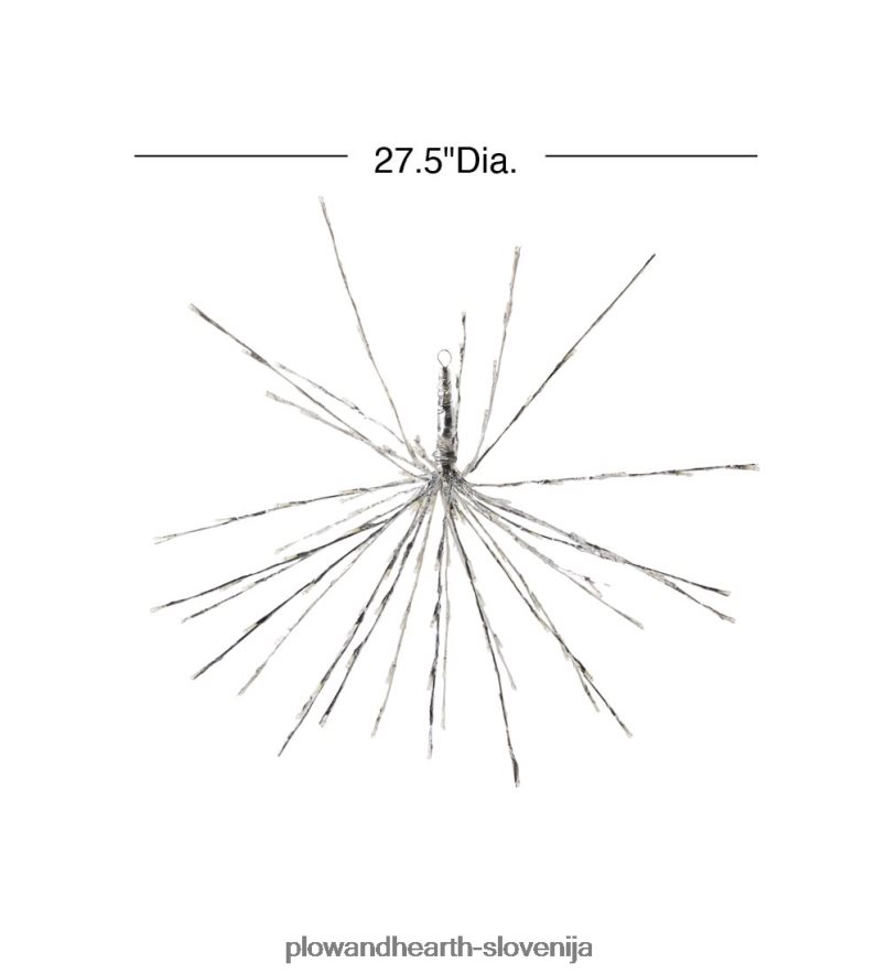 notranji/zunanji osvetljeni zvezdni utrinki Plow & Hearth 2V46081684 gospodinjska posoda