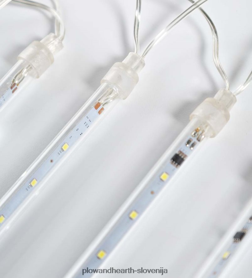 notranje/zunanje električne luči za lovljenje žledu s hladno belimi LED Plow & Hearth 2V46081664 gospodinjska posoda