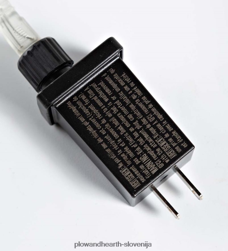 notranje/zunanje električne luči za lovljenje žledu s hladno belimi LED Plow & Hearth 2V46081664 gospodinjska posoda