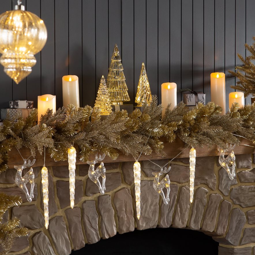 praznične žledne lučke Plow & Hearth 2V46081661 gospodinjska posoda