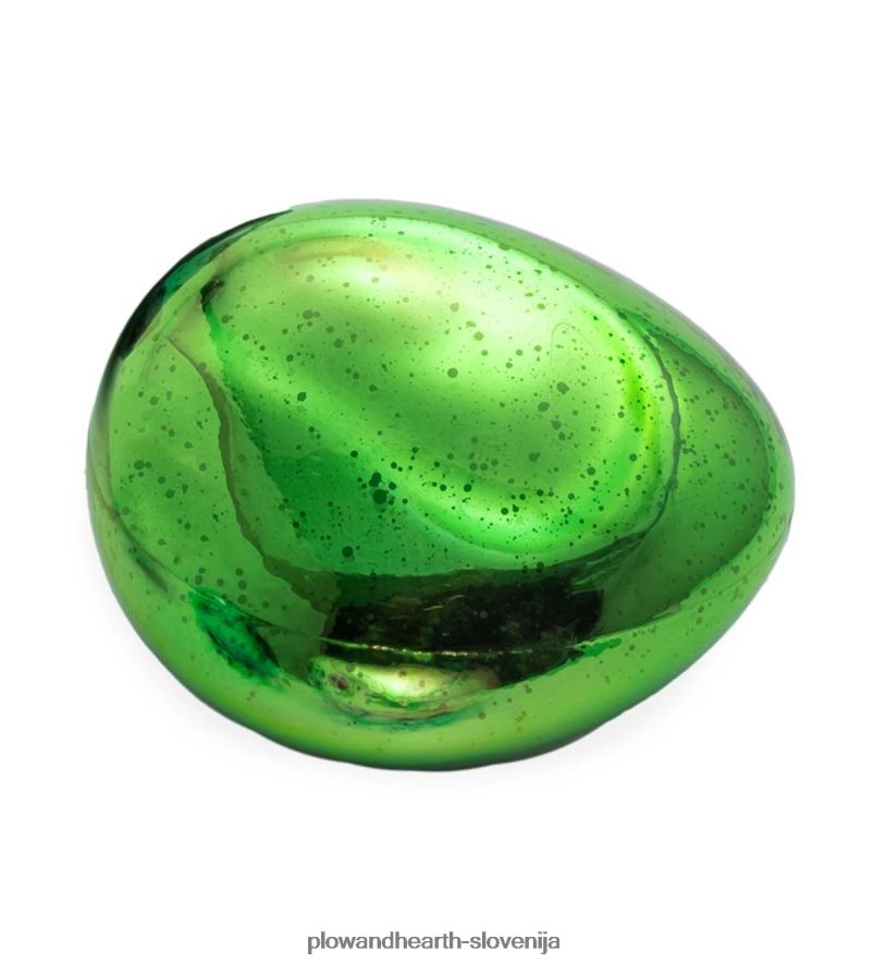 osvetljeno umetniško steklo okrasno svetleče vrtno kamenje - zeleno Plow & Hearth 2V46081680 gospodinjska posoda
