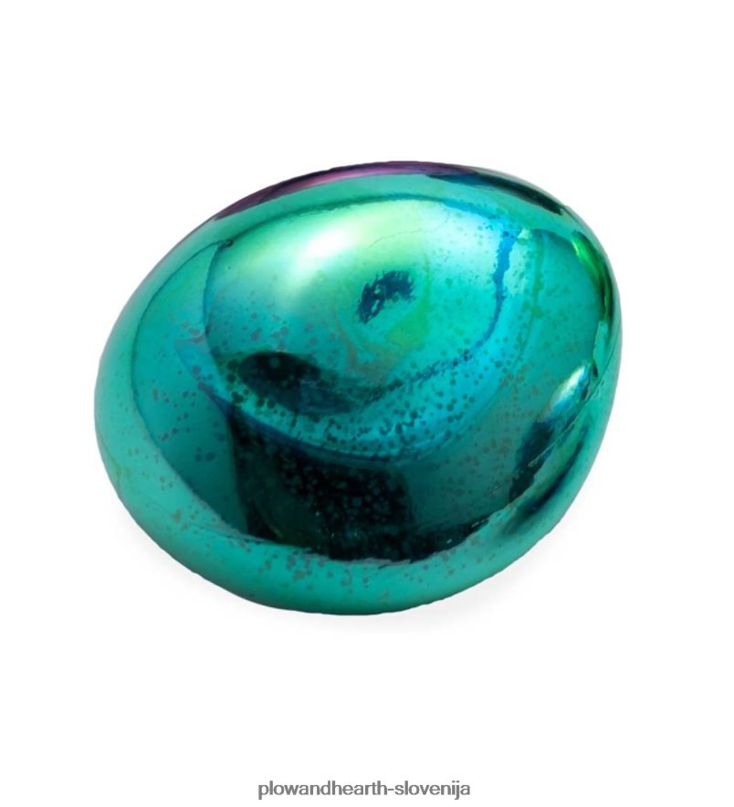 osvetljeno umetniško steklo okrasno svetleče vrtno kamenje - zeleno Plow & Hearth 2V46081680 gospodinjska posoda