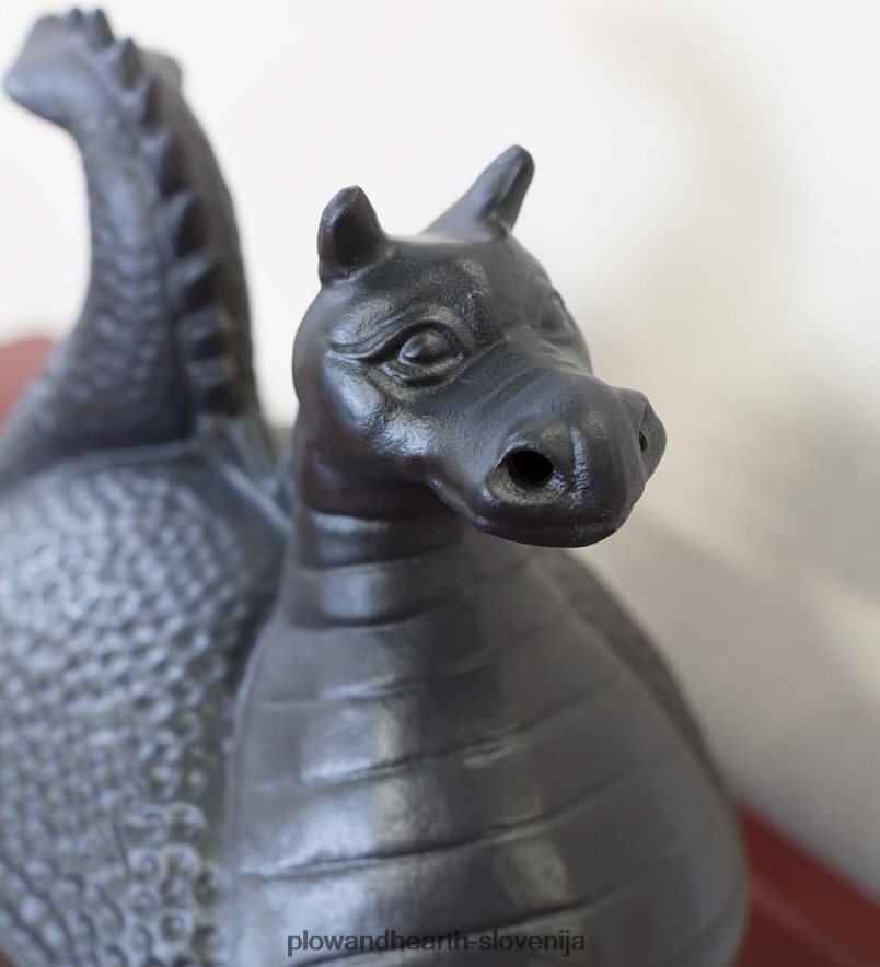 parnik dragon iz litega železa - črn Plow & Hearth 2V46082837 dodatki