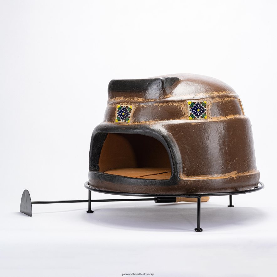 talavera rjava peč za pico Plow & Hearth 2V46082949 dodatki