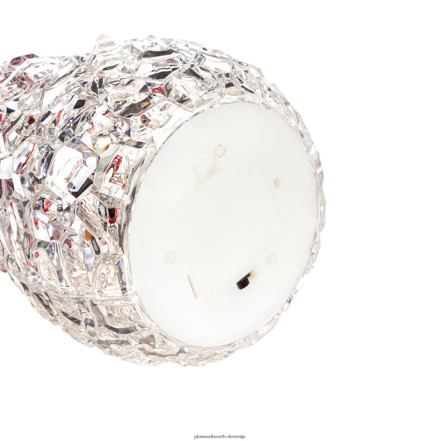 večbarvno osvetljen namizni dekor snežaka Plow & Hearth 2V46082821 Ognjišče