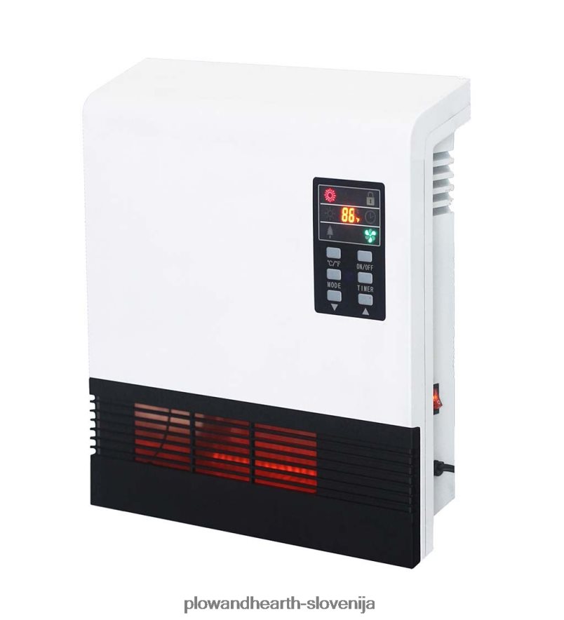 stenski udobni kvarčni grelec Plow & Hearth 2V46082939 Ognjišče