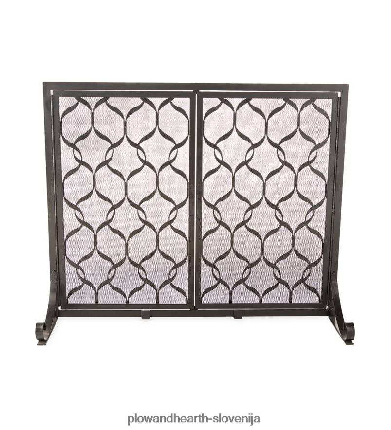 dvovratna kaminska mreža astoria Plow & Hearth 2V46083150 Ognjišče