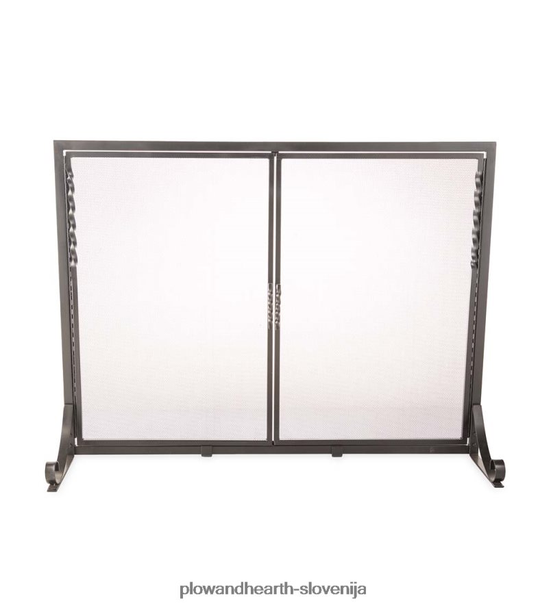 protipožarna zaščita globokega potoka z vrati Plow & Hearth 2V46082889 Ognjišče