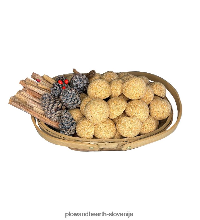 darilni set za podžig ognja v košari za piknik Plow & Hearth 2V46082714 Ognjišče