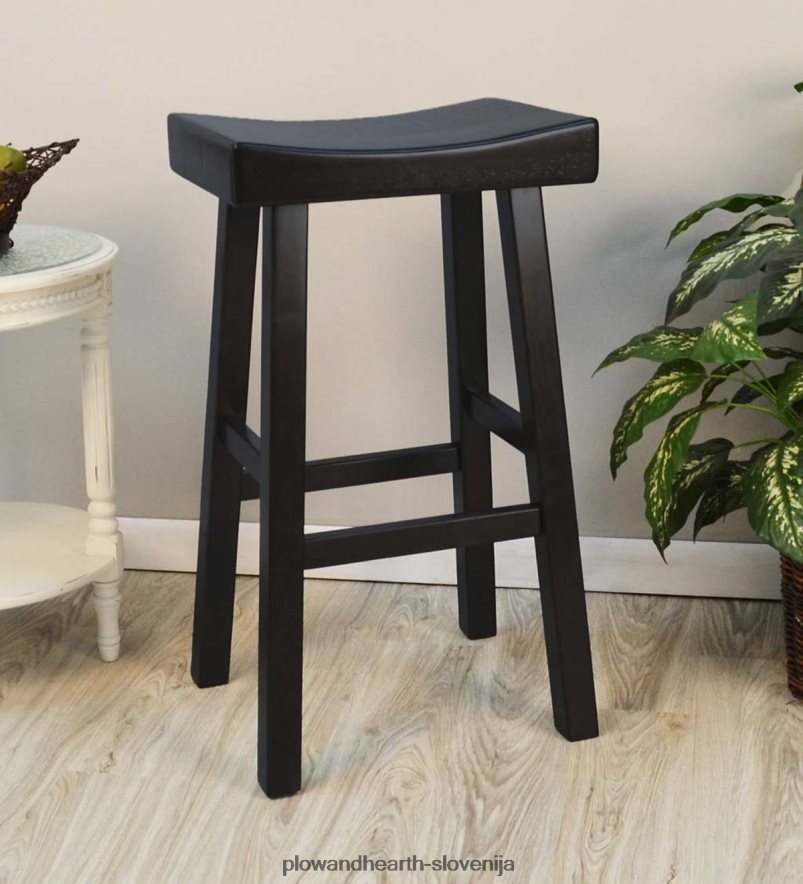 30 lesen barski stolček - starinsko bel Plow & Hearth 2V46082039 pohištvo