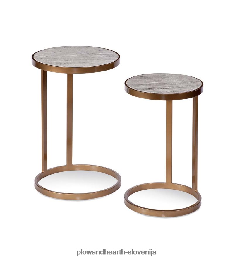 moderna betonska gnezdilnica - zlata Plow & Hearth 2V46082016 pohištvo