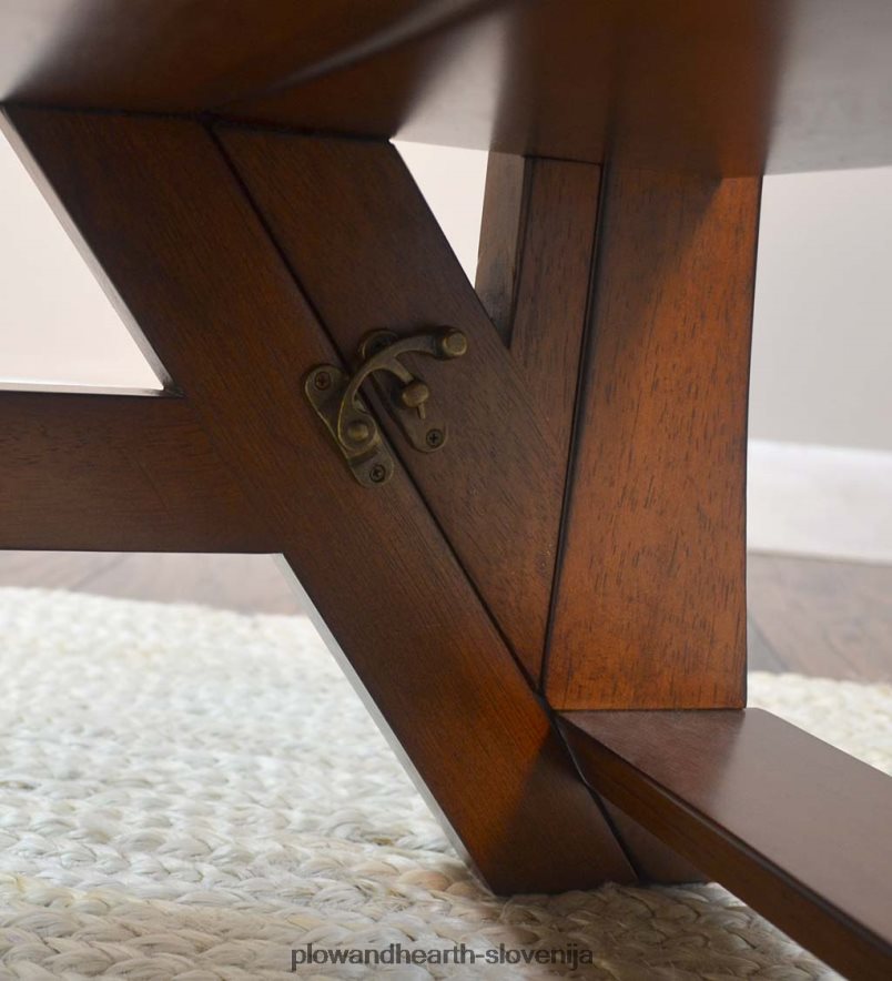 reprodukcija parawood ben franklin spremenljiv lestveni stol - kostanj Plow & Hearth 2V46082095 pohištvo