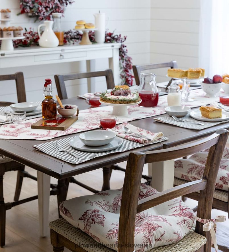 kolekcija laurel ridge kmečka miza shelby z zložljivimi listi - kakav Plow & Hearth 2V46082099 pohištvo