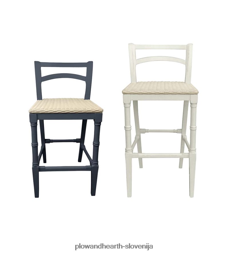 zbirka kmečkih hiš laurel ridge haywood pult in barski stoli Plow & Hearth 2V46082105 pohištvo