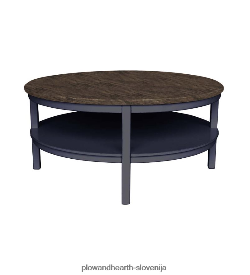 Laurel Ridge Farmhouse Collection Holden okrogla miza - kakav Plow & Hearth 2V46082112 pohištvo