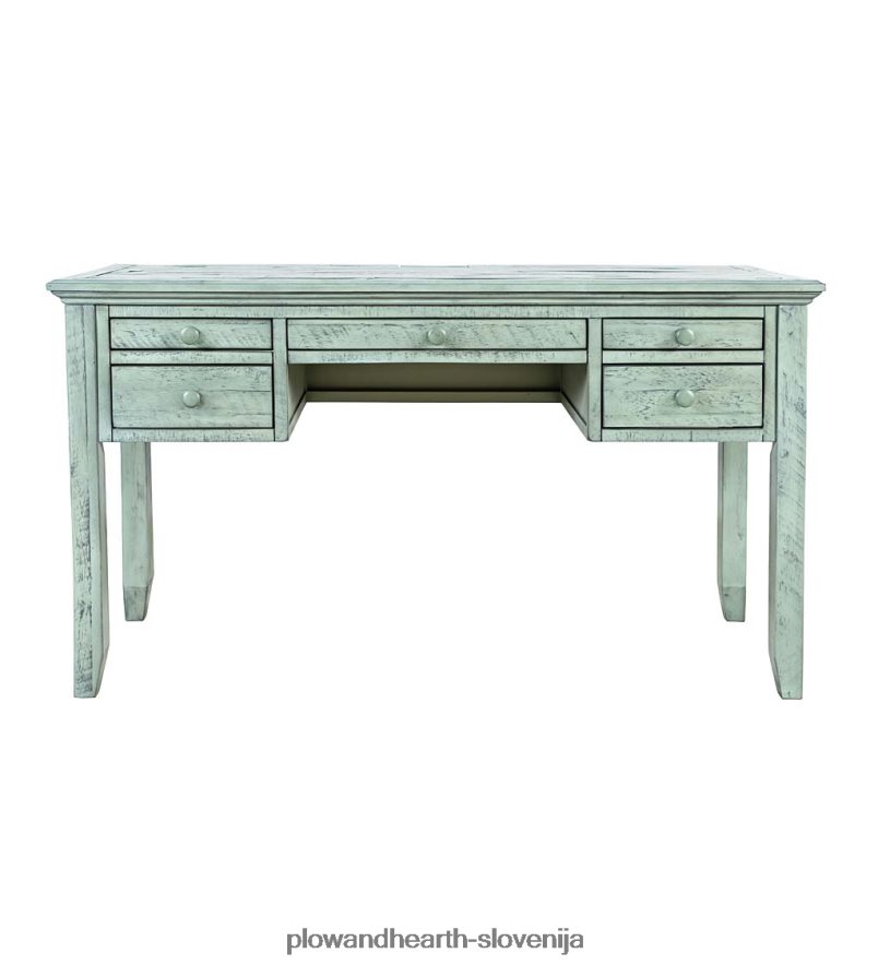 miza za elektrarno chelsea z vrati usb in električnimi vtičnicami - belo barvo scrimshaw Plow & Hearth 2V46082121 pohištvo