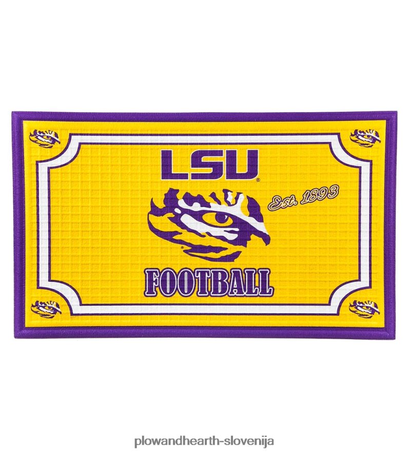 Notranji/zunanji reliefni predpražnik kolegijskega ponosa - lsu Plow & Hearth 2V46081434 preproge in predpražniki