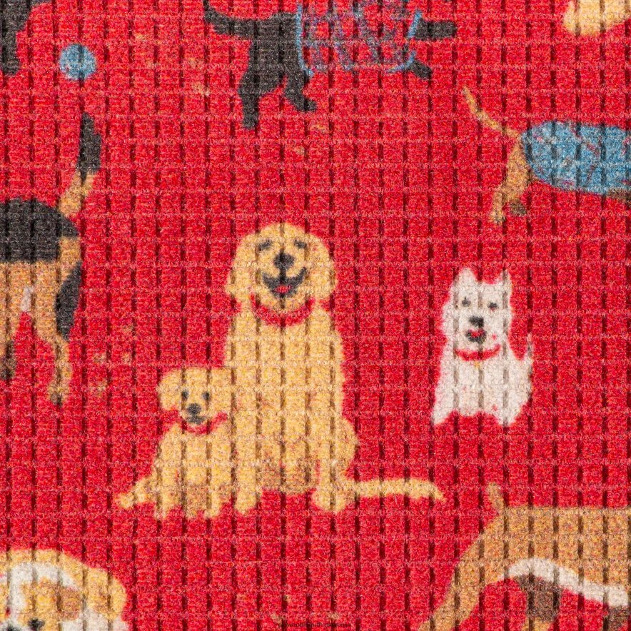 pasja park deluxe vodna podloga - modra Plow & Hearth 2V46081938 preproge in predpražniki