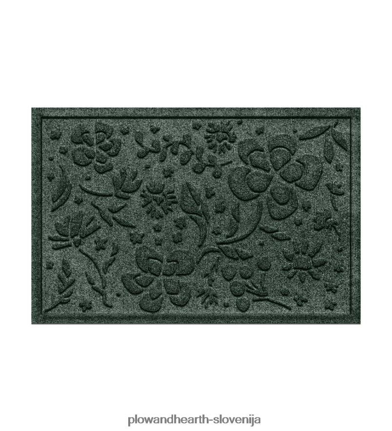 vodni prašek za notranje/zunanje rože, 2' x 3' - oglje Plow & Hearth 2V46081319 preproge in predpražniki