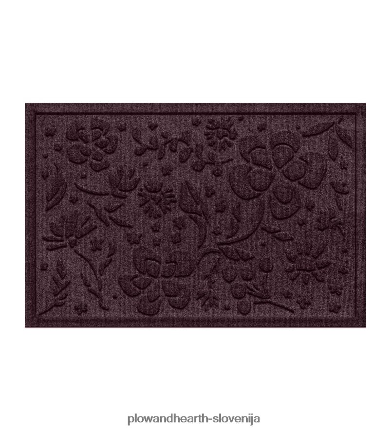 vodni prašek za notranje/zunanje rože, 2' x 3' - oglje Plow & Hearth 2V46081319 preproge in predpražniki