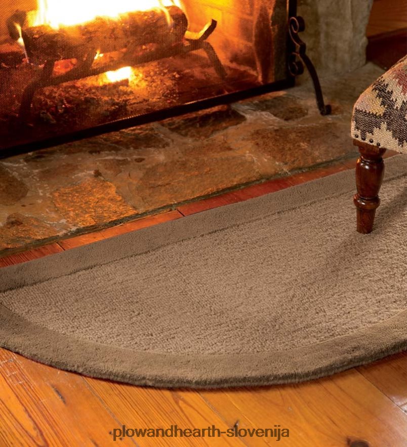 madridska volnena preproga s pasovi Plow & Hearth 2V46082317 preproge in predpražniki