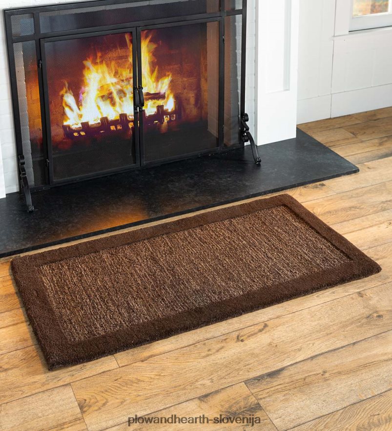 madridska volnena preproga s pasovi Plow & Hearth 2V46082317 preproge in predpražniki