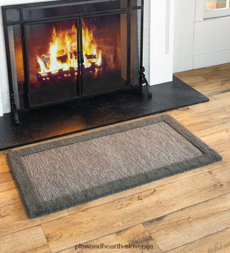 madridska volnena preproga s pasovi Plow & Hearth 2V46082317 preproge in predpražniki