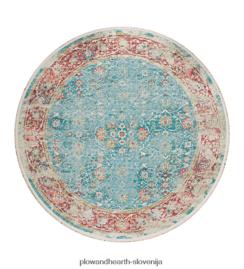 marietta edge okrogla preproga Plow & Hearth 2V46081806 preproge in predpražniki