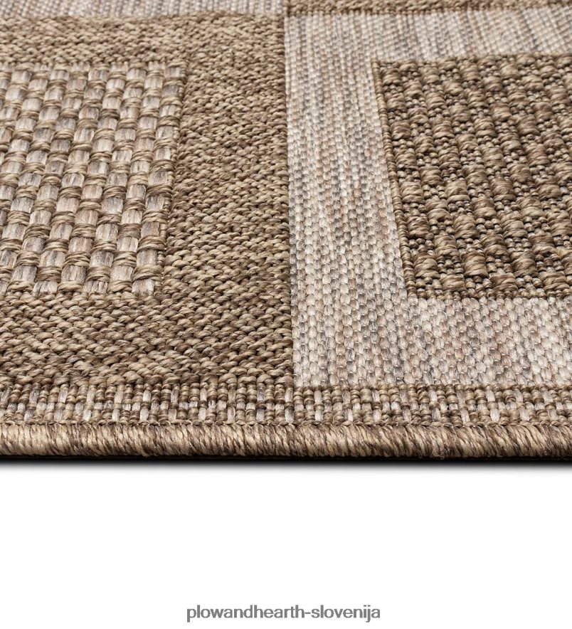 notranja/zunanja plažna kvadratna preproga Plow & Hearth 2V46081808 preproge in predpražniki