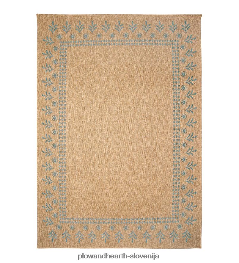 notranja/zunanja toulouse preproga s tiskanimi bloki Plow & Hearth 2V46081798 preproge in predpražniki