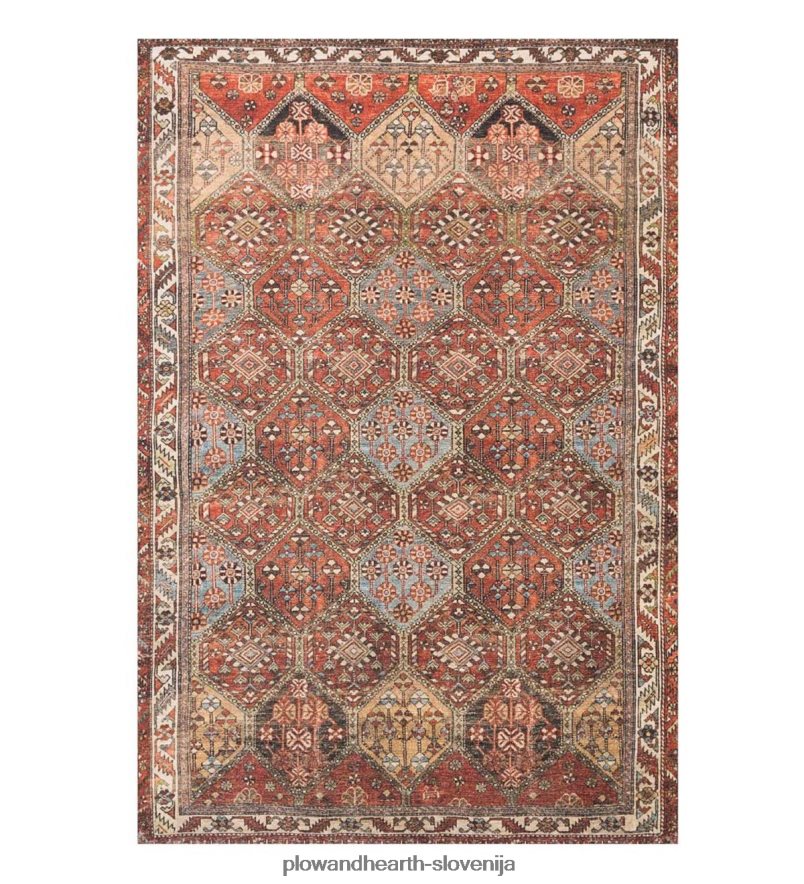 oxford šesterokotna poliestrska preproga Plow & Hearth 2V46081815 preproge in predpražniki