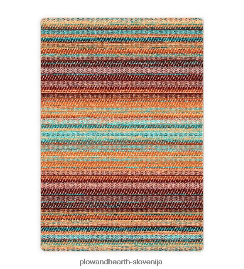 preproga z oktobrskimi črtami Plow & Hearth 2V46081816 preproge in predpražniki