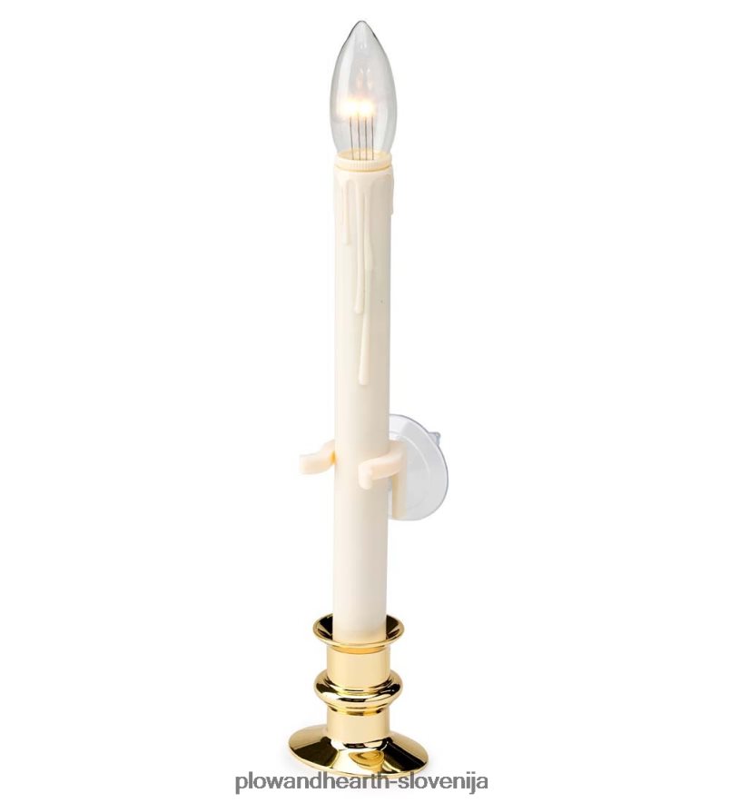 Set okenskih sveč s priseskom s časovnikom in daljincem Plow & Hearth 2V46082245 sezonsko in darila