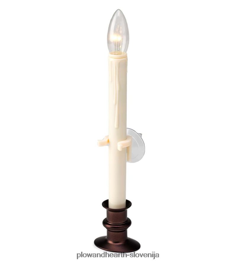 Set okenskih sveč s priseskom s časovnikom in daljincem Plow & Hearth 2V46082245 sezonsko in darila