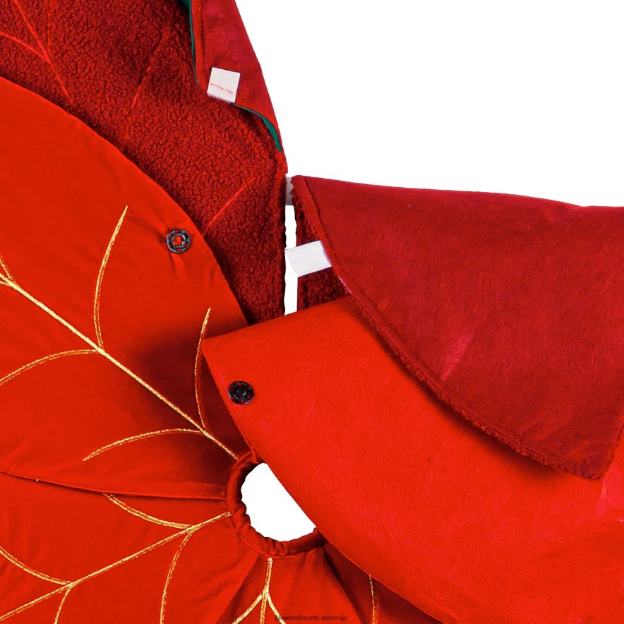 izvezeno krilo v obliki božične jelke Plow & Hearth 2V46082252 sezonsko in darila