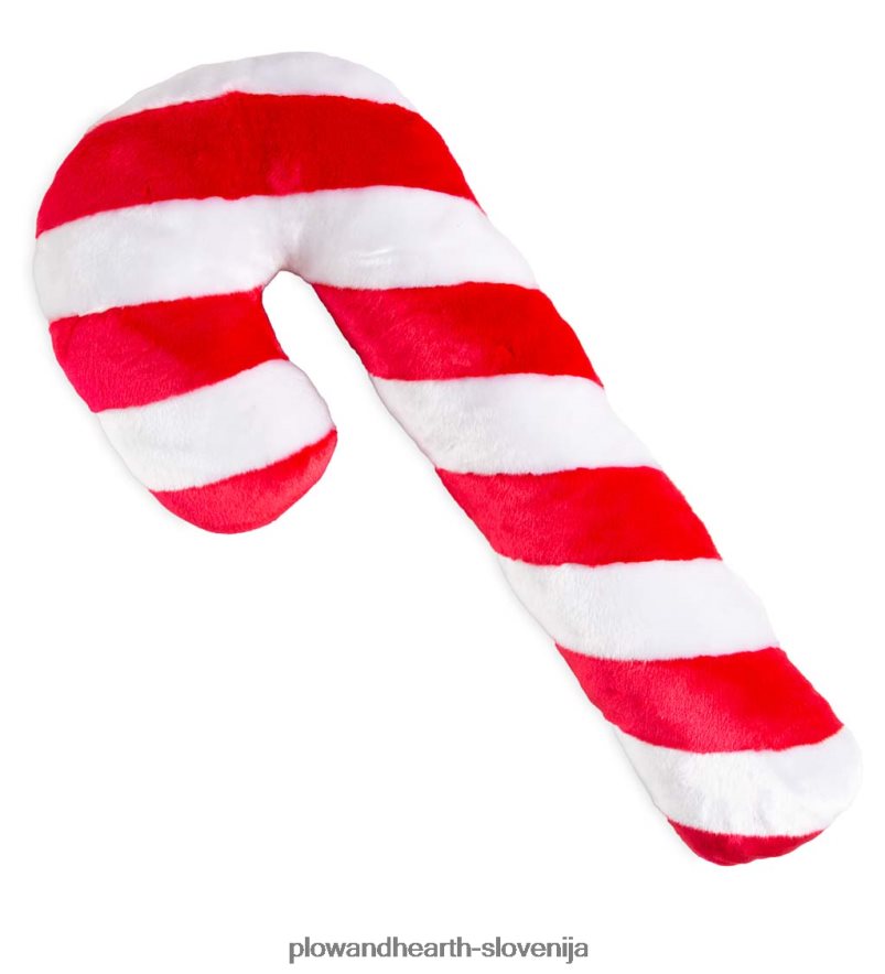 plišasta praznična blazina za telo iz sladkarije Plow & Hearth 2V46082212 sezonsko in darila