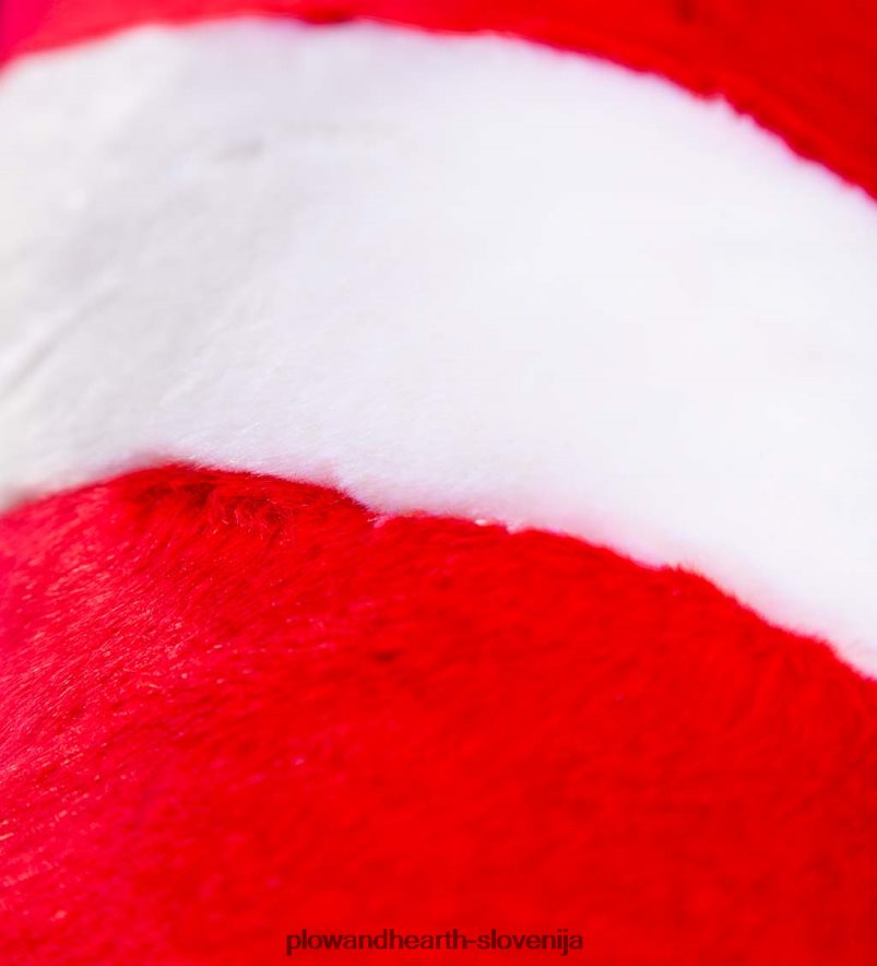 plišasta praznična blazina za telo iz sladkarije Plow & Hearth 2V46082212 sezonsko in darila