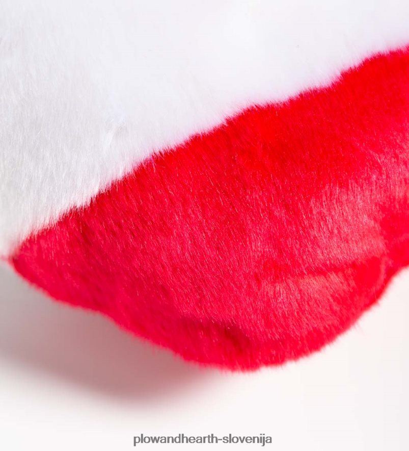 plišasta praznična blazina za telo iz sladkarije Plow & Hearth 2V46082212 sezonsko in darila