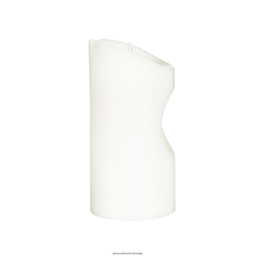 prižgana vrteča se sveča snežakov z glasbo Plow & Hearth 2V46082200 sezonsko in darila